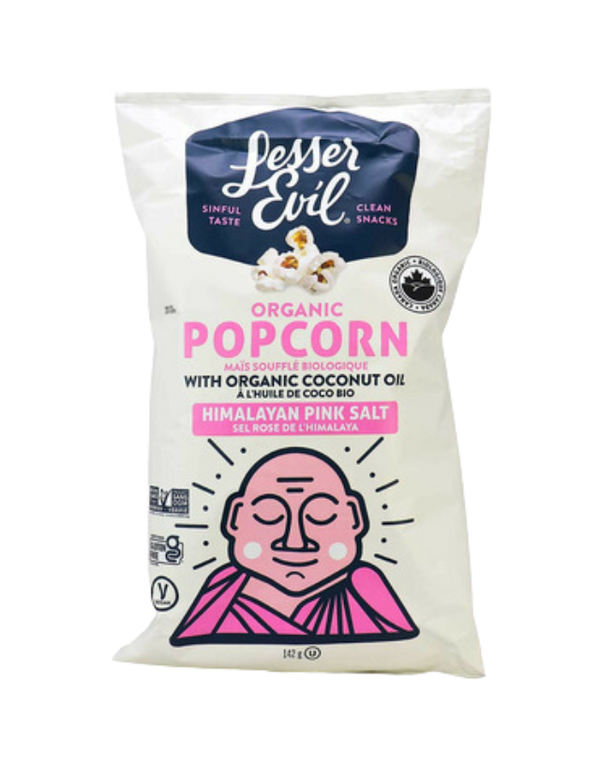Himalayan Pink Salt Organic Popcorn