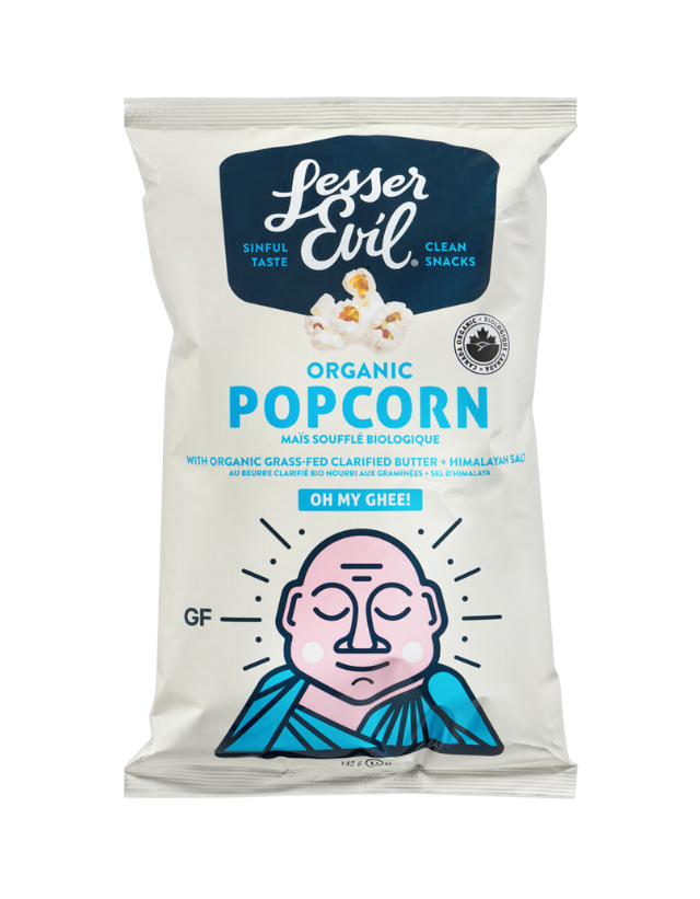 Oh My Ghee! Organic Popcorn