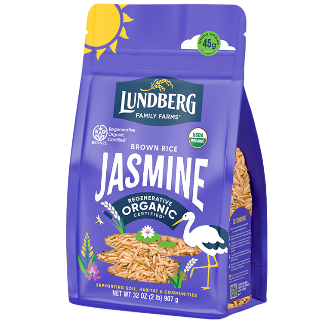 Organic Brown Jasmine Rice