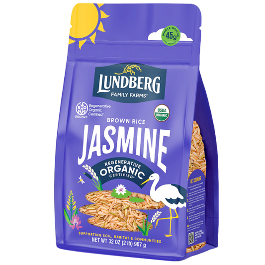 Organic Brown Jasmine Rice