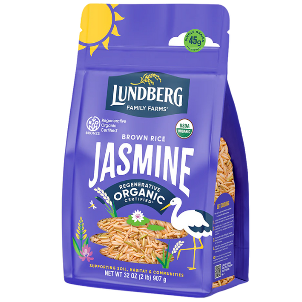 Organic Brown Jasmine Rice