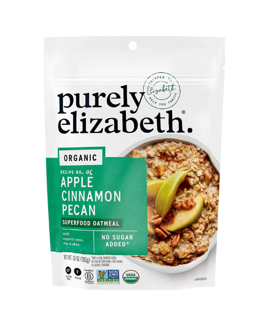 Apple Cinnamon Pecan Superfood Oatmeal Pouch