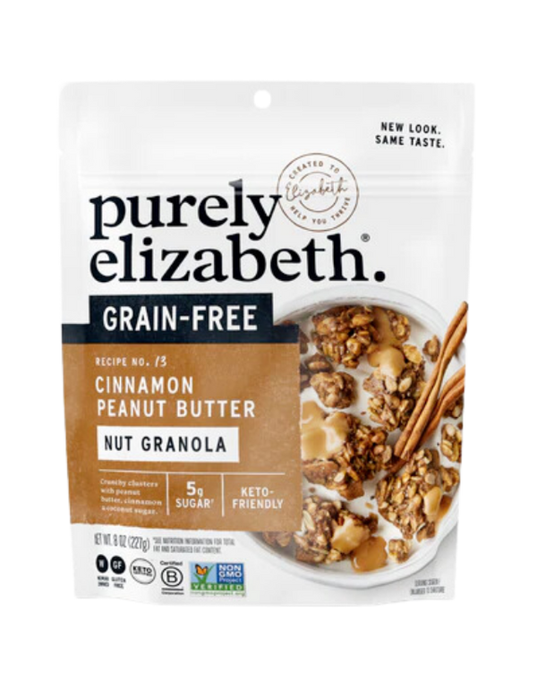 Cinnamon Peanut Butter Grain-Free Granola