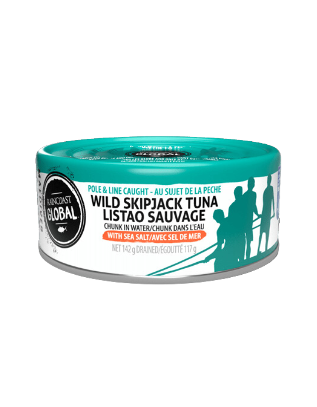 Wild Skipjack Tuna with Sea Salt