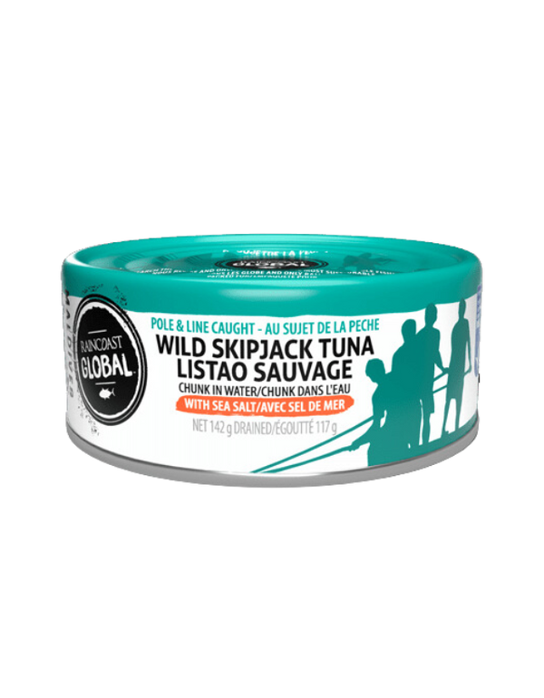 Wild Skipjack Tuna with Sea Salt