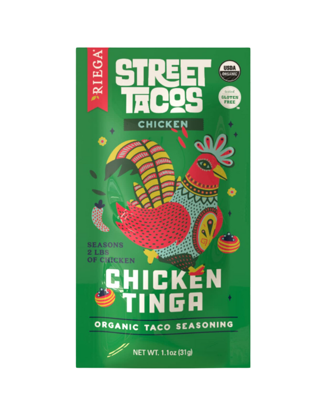 Organic Chicken Tinga Street Taco Seasoning