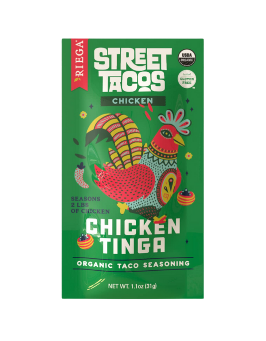 Organic Chicken Tinga Street Taco Seasoning