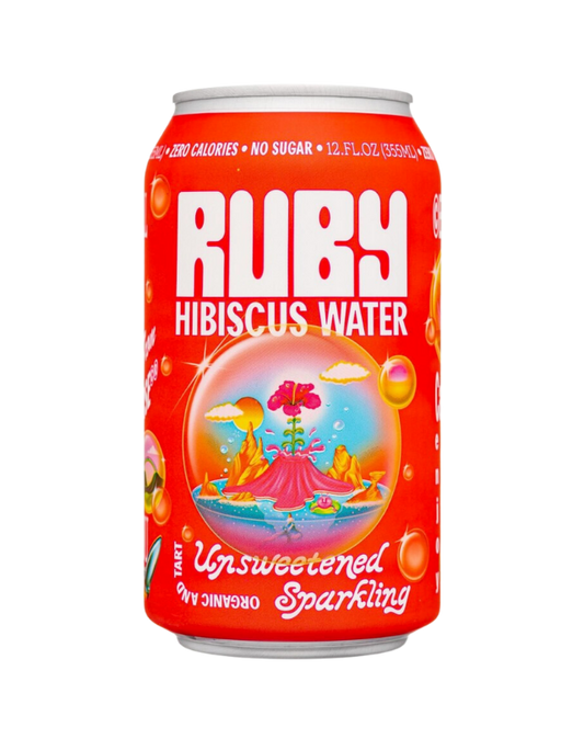 Unsweetened Sparkling Hibiscus