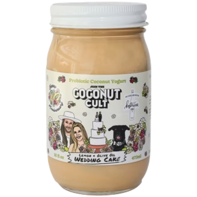 Lemon + Olive Oil Wedding Cake Probiotic Coconut Yogurt (Limited Edition)
