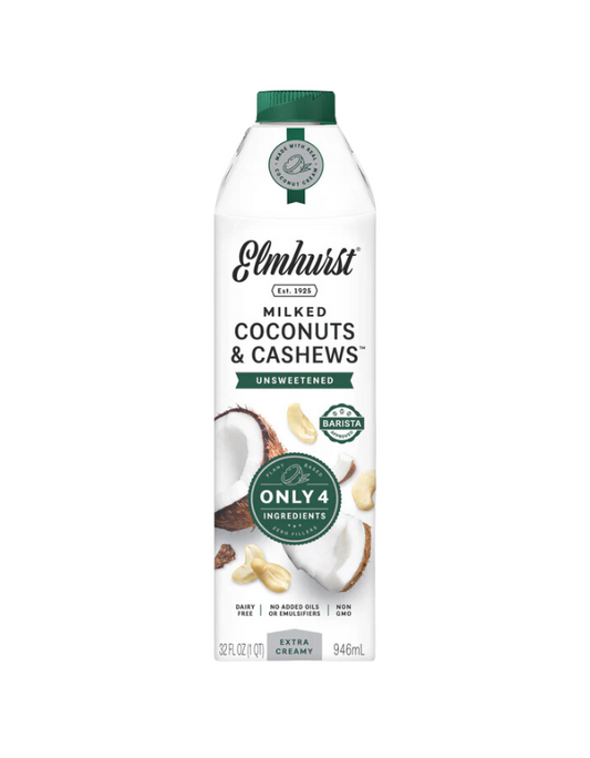 Unsweetened Milked Coconuts & Cashews