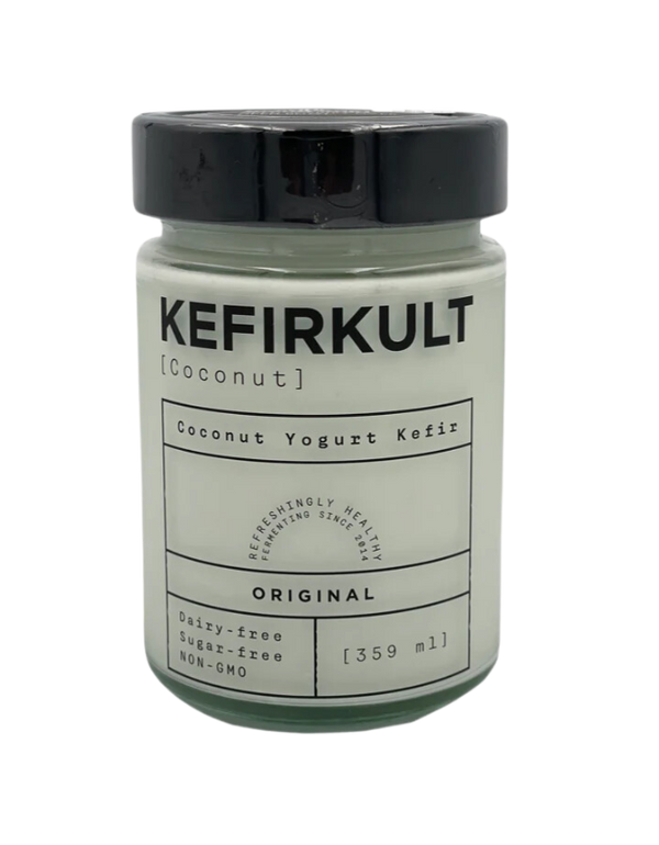 Probiotic Coconut Kefir Yogurt