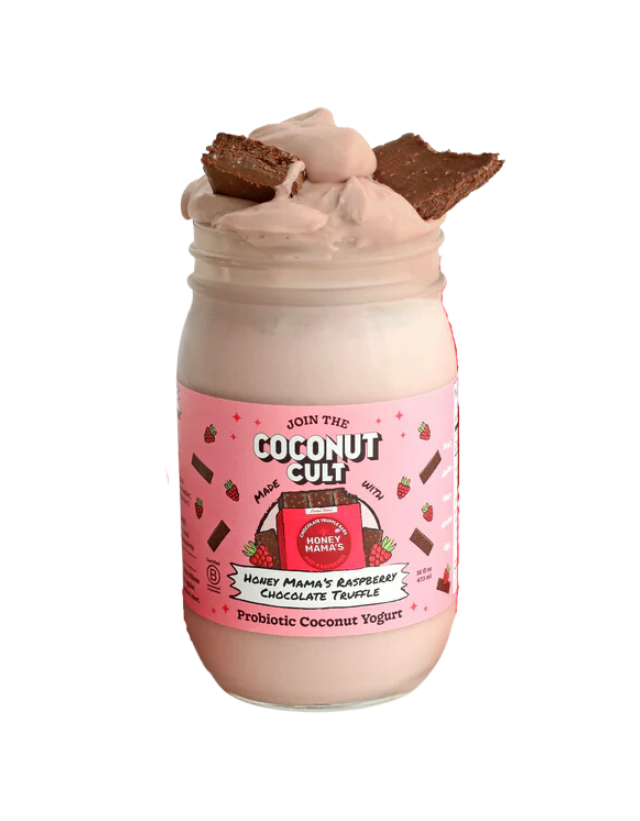 Raspberry Chocolate Truffle Probiotic Coconut Yogurt