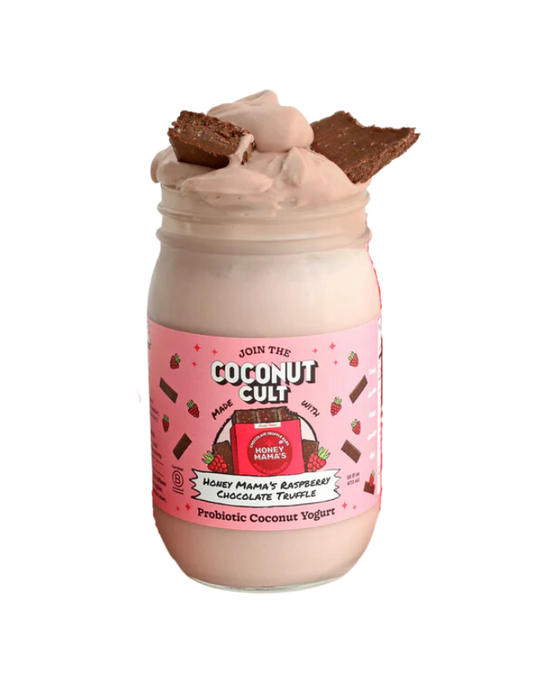 Raspberry Chocolate Truffle Probiotic Coconut Yogurt