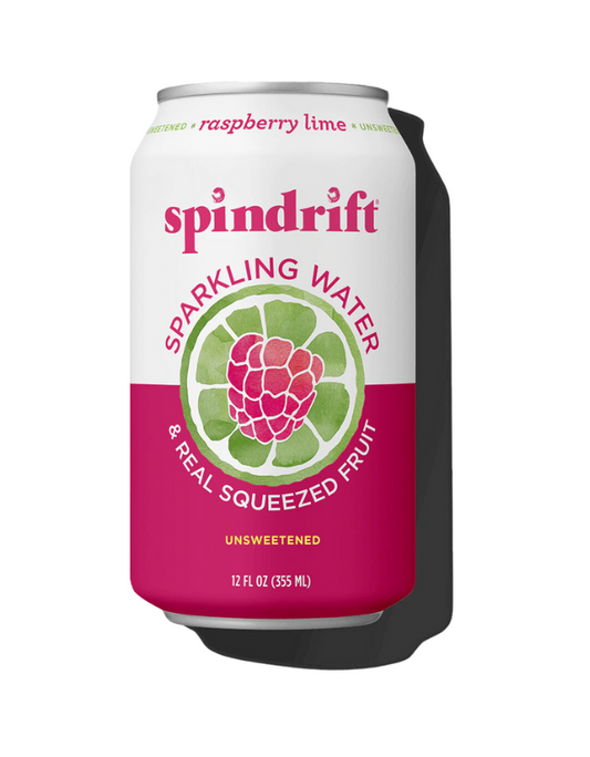 Raspberry Lime Sparkling Water