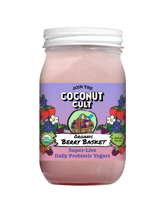 [PRE-ORDER] Organic Berry Basket Probiotic Coconut Yogurt
