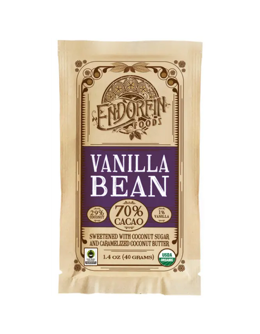 Vanilla Bean • Dark Chocolate Bar • 70% Cacao
