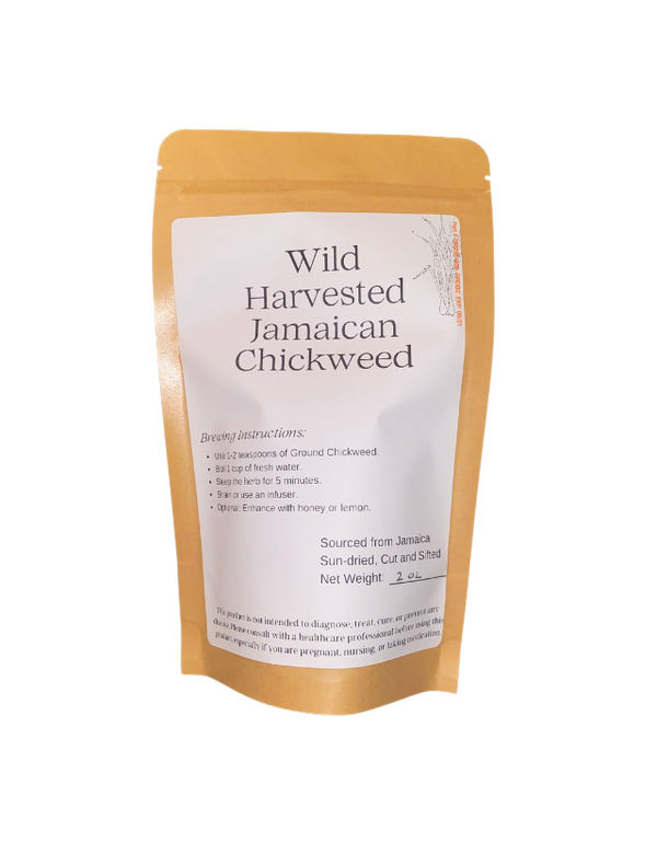 Wild Harvested Jamaican Chickweed-Ground