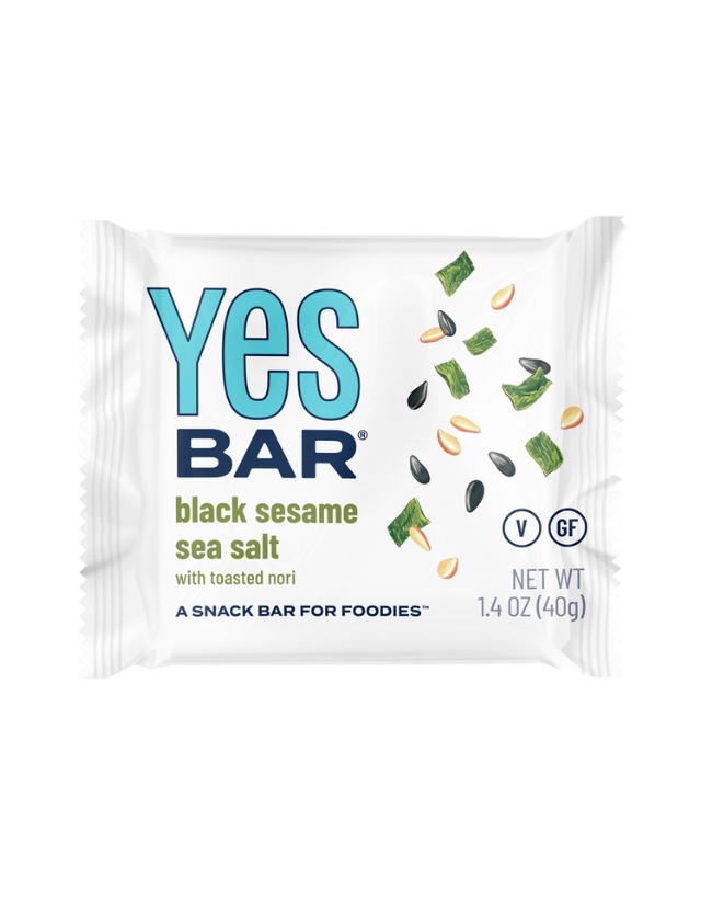 Black Sesame Sea Salt with Toasted Nori - Gourmet Plant-Based Snack Bar