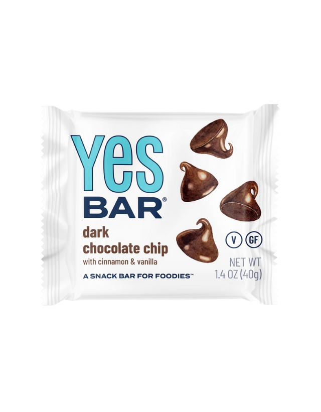 Dark Chocolate Chip with Cinnamon & Vanilla - Gourmet Plant-Based Snack Bar
