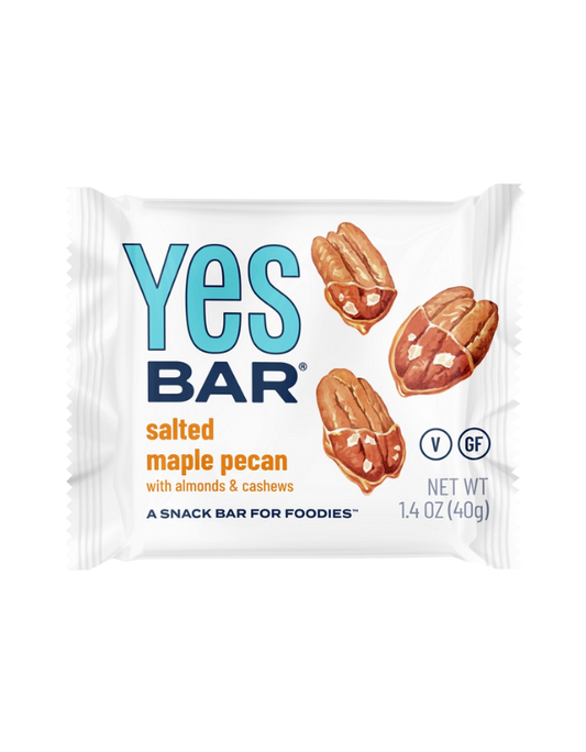 Salted Maple Pecan with Almonds & Cashews- Gourmet Plant-Based Snack Bar