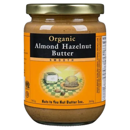 Organic Smooth Almond Hazelnut Butter